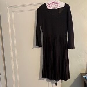 Calvin Klein Black Long Sleeve Dress